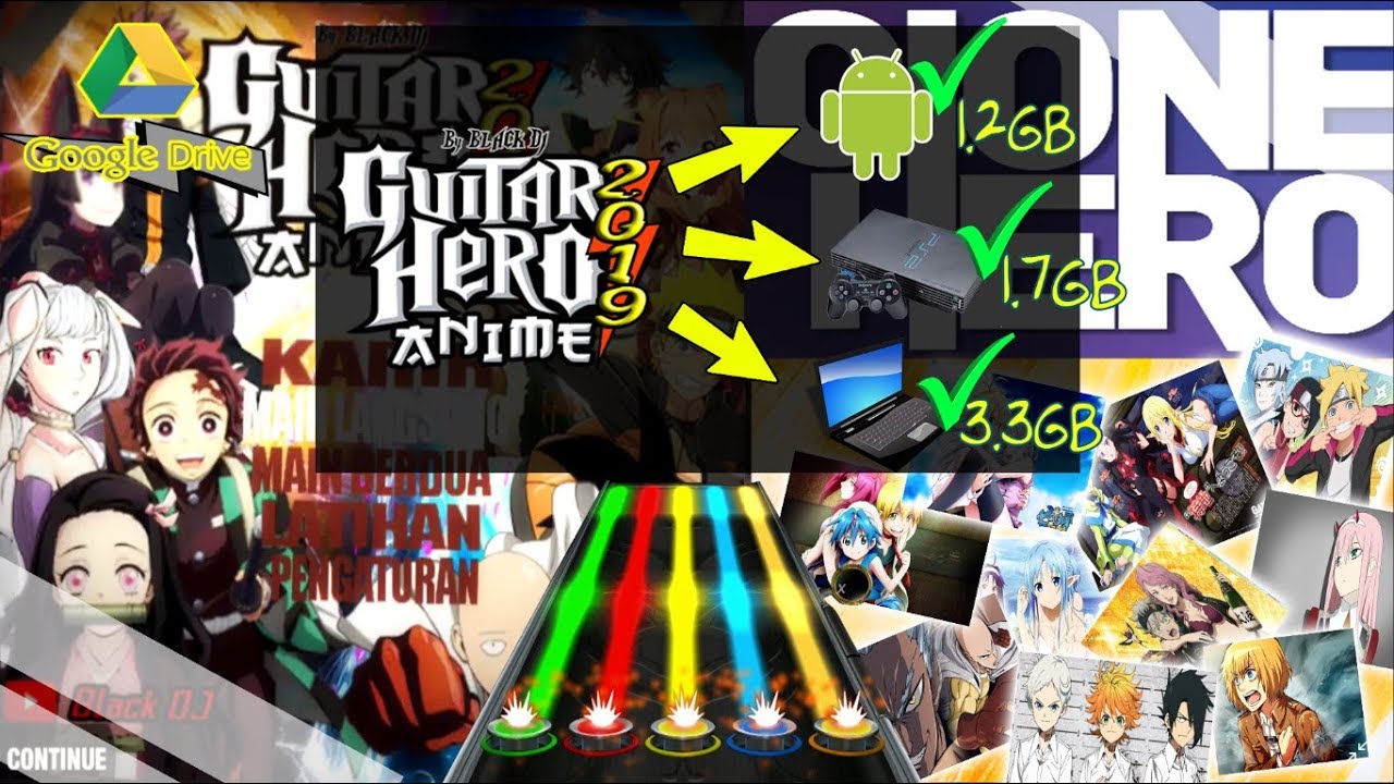 download guitar hero anime pc