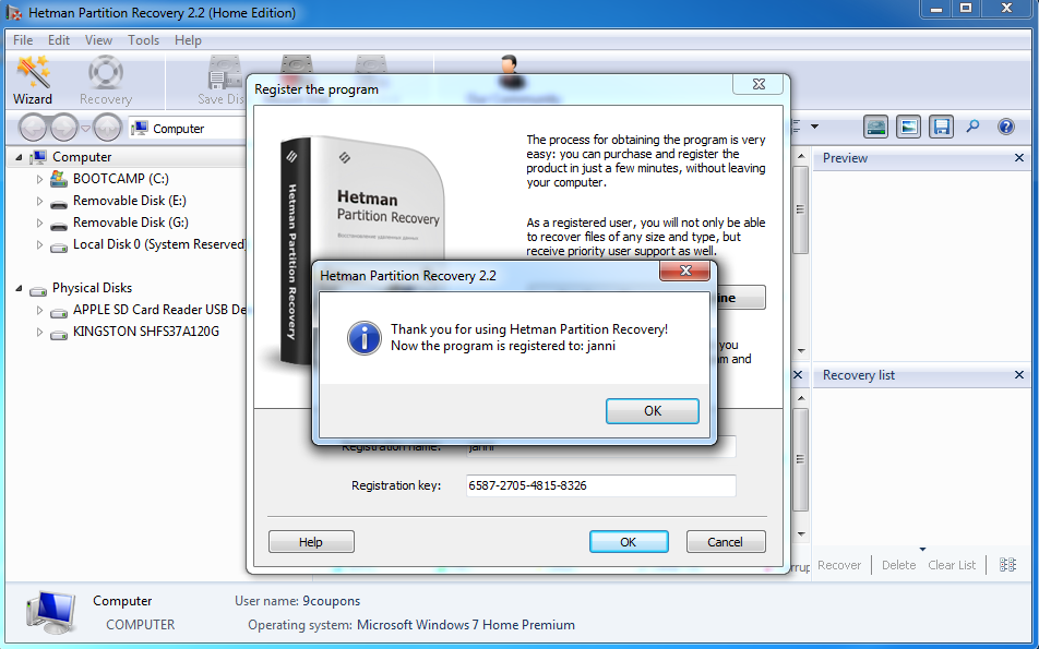 hetman partition recovery free